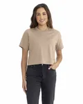 Next Level Apparel Ladies' Ideal Crop T-Shirt TAN