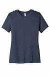 Bella + Canvas Ladies' Relaxed Jersey Short-Sleeve T-Shirt Heather Navy