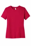 Bella + Canvas Ladies' Relaxed Jersey Short-Sleeve T-Shirt Heather Red