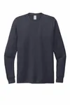 Allmade Unisex Tri-Blend Long Sleeve Tee AL6004 Rebel Blue