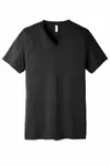 Bella + Canvas Unisex Triblend V-Neck T-Shirt Charcoal-Black Triblend