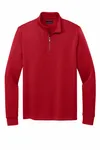 Brooks Brothers Double-Knit 1/4-Zip BB18206 Rich Red