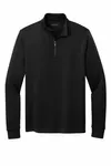Brooks Brothers Double-Knit 1/4-Zip BB18206 Deep Black