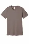 BELLA+CANVAS Unisex Jersey Short Sleeve Tee. BC3001 Pebble Brown