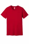 BELLA+CANVAS Unisex Jersey Short Sleeve Tee. BC3001 RED