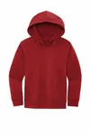 District Youth V.I.T. Fleece Hoodie DT6100Y Classic Red