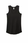 District Women's Perfect Tri Racerback Tank. DM138L BLACK