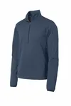 Port Authority Active 1/2-Zip Soft Shell Jacket. J716 Dress Blue Navy
