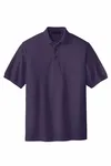 Port Authority Extended Size Silk Touch Polo K500ES Eggplant