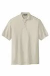 Port Authority Extended Size Silk Touch Polo K500ES Light Stone