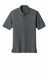 Port Authority Extended Size Silk Touch Polo K500ES Steel Grey