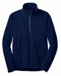 Port Authority Microfleece 1/2-Zip Pullover. F224 TRUE NAVY