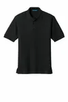 Port Authority Extended Size Silk Touch Polo K500ES BLACK