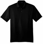 Port Authority Performance Fine Jacquard Polo. K528 BLACK