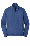 Port Authority Collective Smooth Fleece Jacket. F904 Night Sky Blue