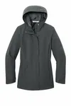 Port Authority Women's C-FREE Rain Jacket L714 Grey Steel