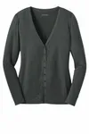 Port Authority Women's Concept Cardigan. L545 Grey Smoke
