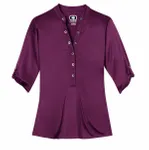 OGIO - Crush Henley. LOG111 Purple Luxe