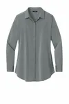 OGIO Women's Commuter Woven Tunic. LOG1002 Gear Grey Heather