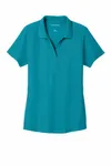 Port Authority Women's EZPerformance Pique Polo. LK600 TEAL