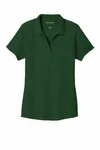 Port Authority Women's EZPerformance Pique Polo. LK600 Deep Forest Green