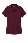 Port Authority Women's EZPerformance Pique Polo. LK600 Maroon