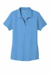 Port Authority Women's EZPerformance Pique Polo. LK600 Carolina Blue