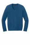 Port Authority Women's Easy Care V-Neck Sweater LSW2850 Aegean Blue Heather