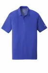 Nike Dri-FIT Hex Textured Polo. NKAH6266 Game Royal