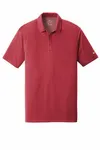 Nike Dri-FIT Hex Textured Polo. NKAH6266 Gym Red