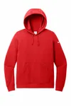 Nike Women's Club Fleece Sleeve Swoosh Pullover Hoodie NKFD9889 University Red