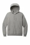 Nike Women's Club Fleece Sleeve Swoosh Pullover Hoodie NKFD9889 Dark Grey Heather