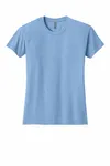 Ladies' Relaxed CVC T-Shirt Heather Columbia Blue