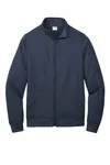 Port & Company Core Fleece Cadet Full-Zip Sweatshirt PC78FZ Navy