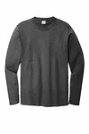 Port & Company Long Sleeve Bouncer Tee PC600LS Dark Heather Grey