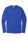 Port & Company Long Sleeve Bouncer Tee PC600LS TRUE ROYAL