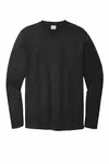 Port & Company Long Sleeve Bouncer Tee PC600LS Deep Black