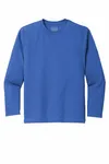 Port & Company Youth Long Sleeve Performance Tee PC380YLS ROYAL