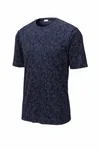 Sport-Tek Digi Camo Tee. ST460 TRUE NAVY