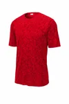 Sport-Tek Digi Camo Tee. ST460 True Red