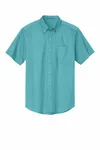 Port Authority Short Sleeve Easy Care Shirt. S508 Maui Blue