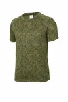 Sport-Tek Youth Digi Camo Tee. YST460 Olive Drab Green