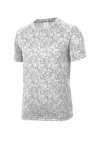 Sport-Tek Youth Digi Camo Tee. YST460 WHITE