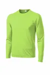 Sport-Tek Tall Long Sleeve PosiCharge Competitor Tee. TST350LS Lime Shock