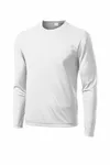 Sport-Tek Tall Long Sleeve PosiCharge Competitor Tee. TST350LS WHITE