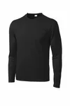 Sport-Tek Tall Long Sleeve PosiCharge Competitor Tee. TST350LS BLACK