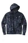 Champion Reverse Weave Scrunch-Dye Tie-Dye Hooded Sweatshirt. TDS101 Navy