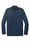 TravisMathew Newport Full-Zip Fleece. TM1MU420 Blue Nights