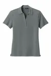 TravisMathew Women's Glenview Solid Polo TM1LF071 Quiet Shade Grey
