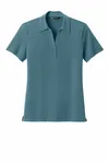 TravisMathew Women's Glenview Solid Polo TM1LF071 Stellar Blue